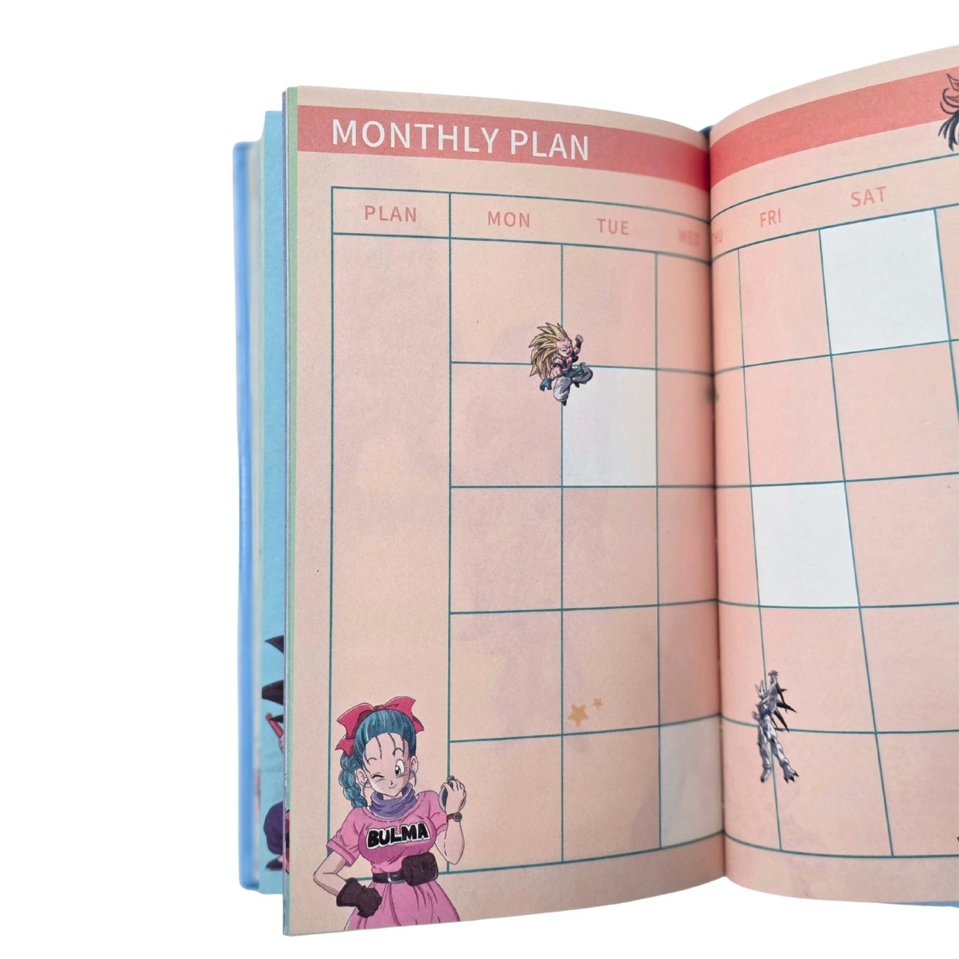 Dragon Ball - Illustrated Tri-Fold Diary  (11*17 cm)