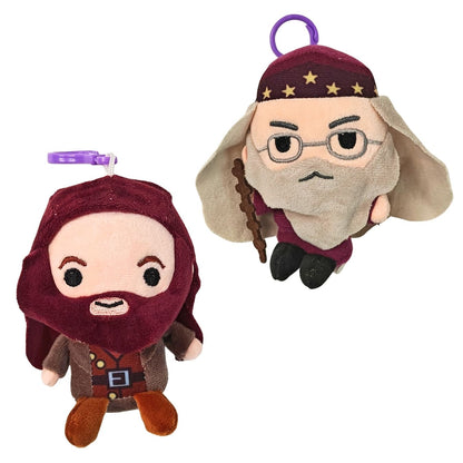 Dumbledore & Hagrid Plushie - Bag Charm / Car Hanging Decor / Keyring
