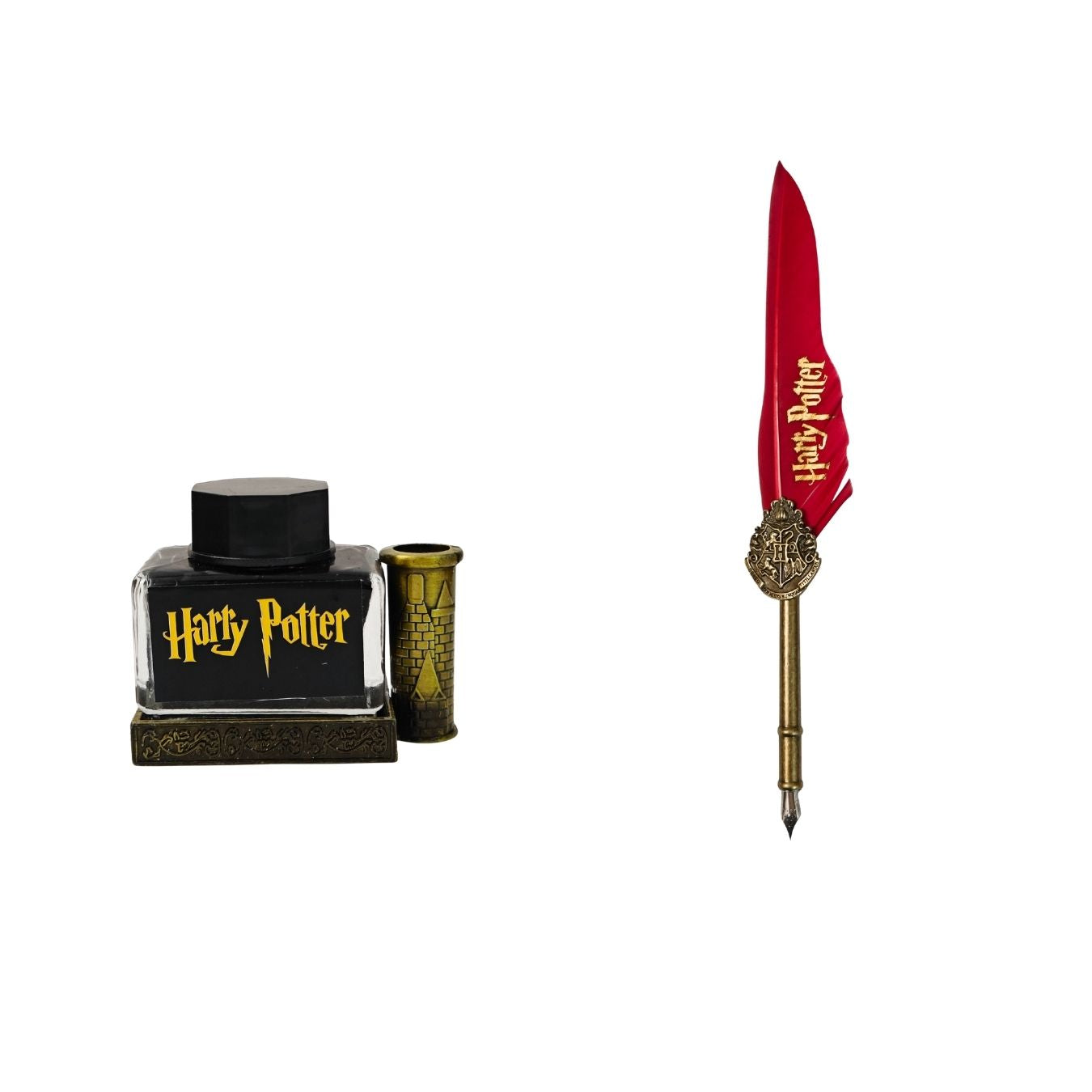 Harry Potter - Pen Set (Diary, Pen, Ink Pot, Pen Stand, Calligraphy Nibs, Metal Bookmark)