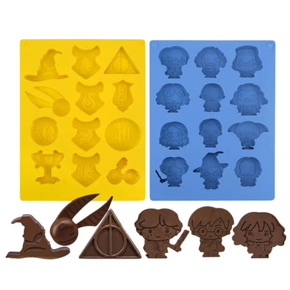 Harry Potter Silicon Tray for Chocolotate / Ice Mould