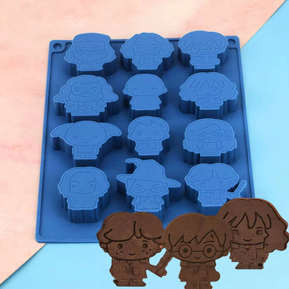 Harry Potter Silicon Tray for Chocolotate / Ice Mould