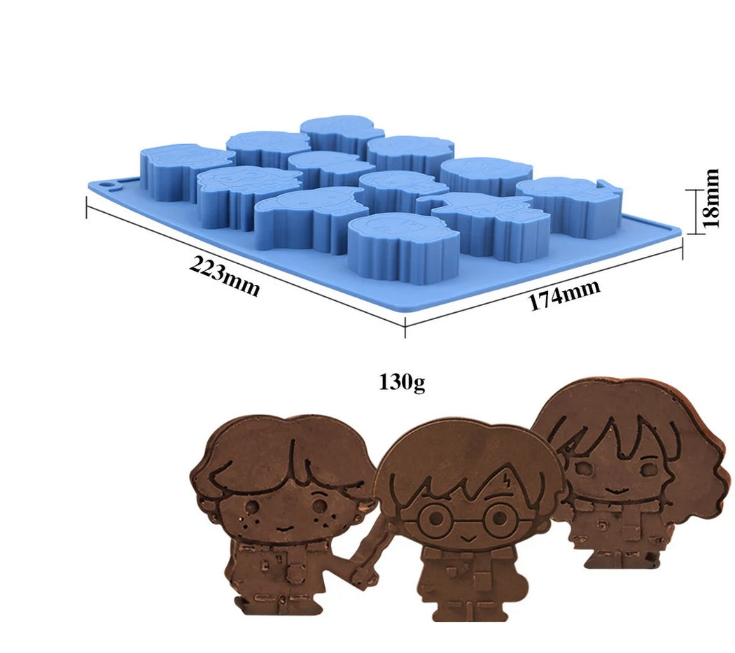 Harry Potter Silicon Tray for Chocolotate / Ice Mould