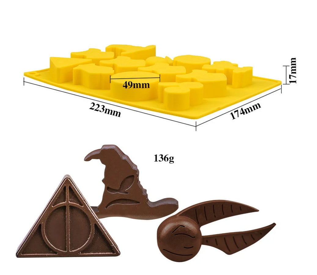 Harry Potter Silicon Tray for Chocolotate / Ice Mould