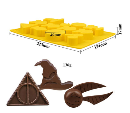 Harry Potter Silicon Tray for Chocolotate / Ice Mould