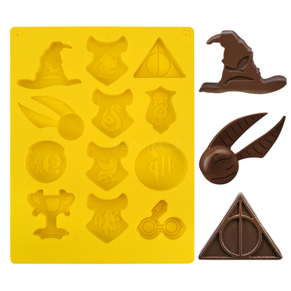 Harry Potter Silicon Tray for Chocolotate / Ice Mould
