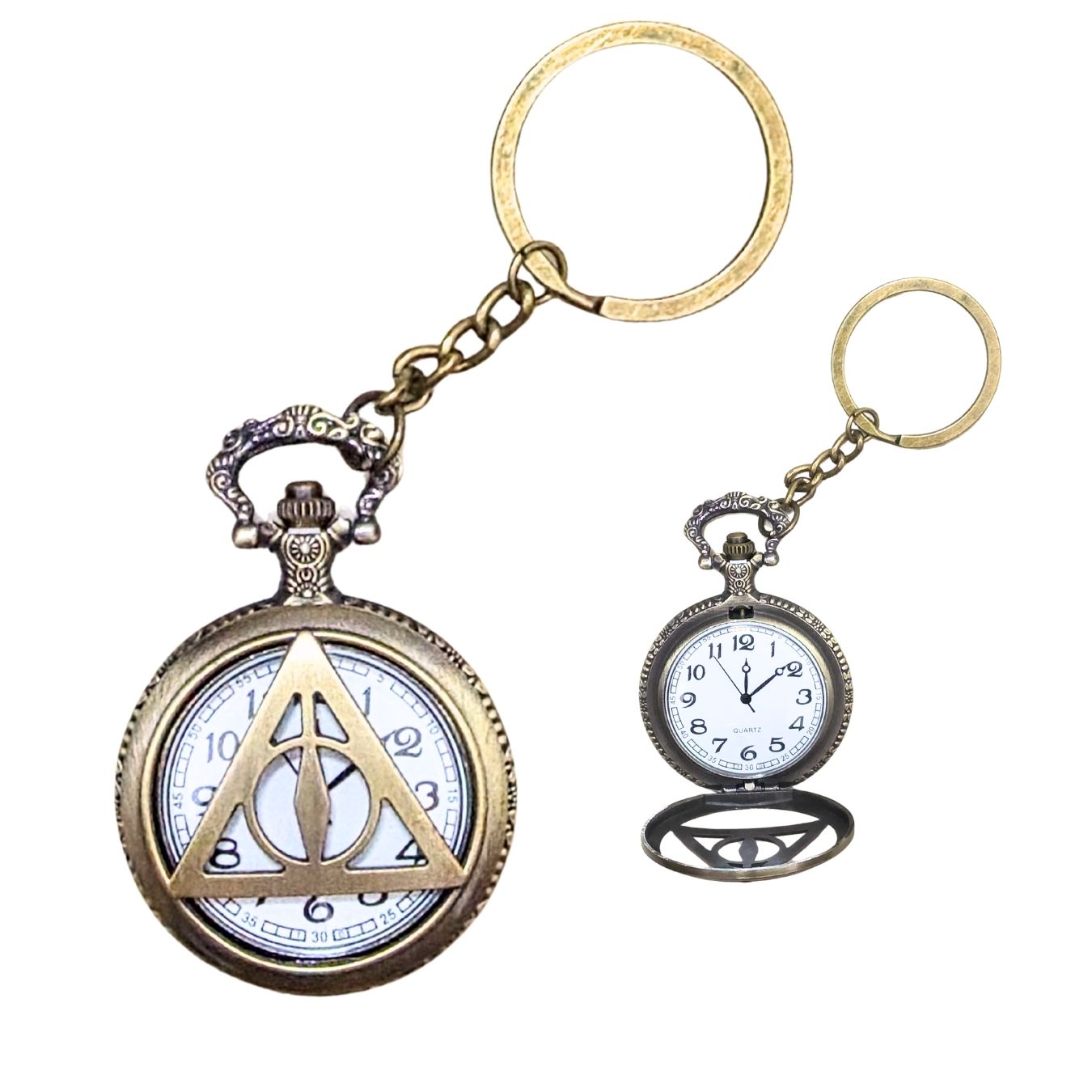 Deathly Hallows (5 cm) | Metal Pocket Watch | Harry Potter