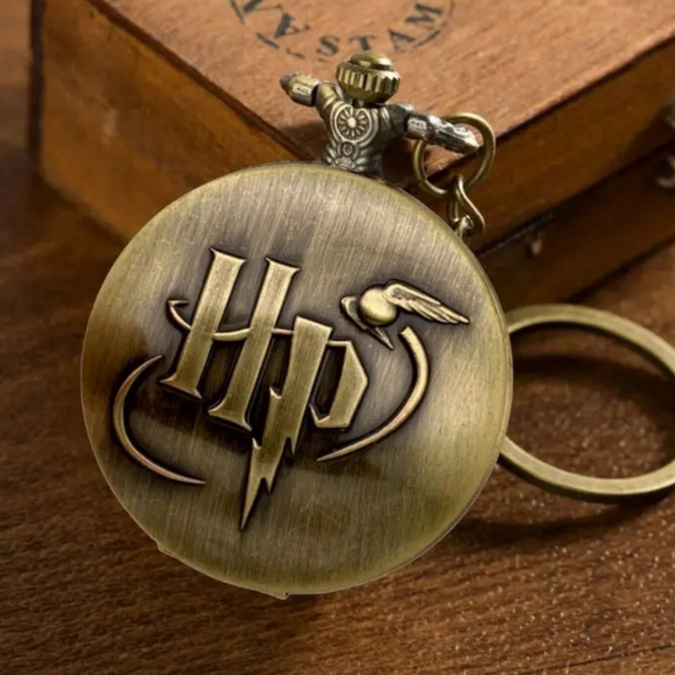 HP Logo (5 cm) | Metal Pocket Watch | Harry Potter