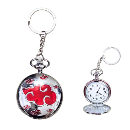Akatsuki Logo (5 cm) | Metal Pocket Watch | Naruto