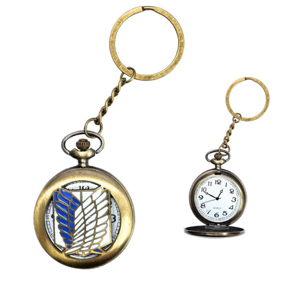 Scout Regiment Logo (5 cm) | Metal Pocket Watch | Attak on Titan