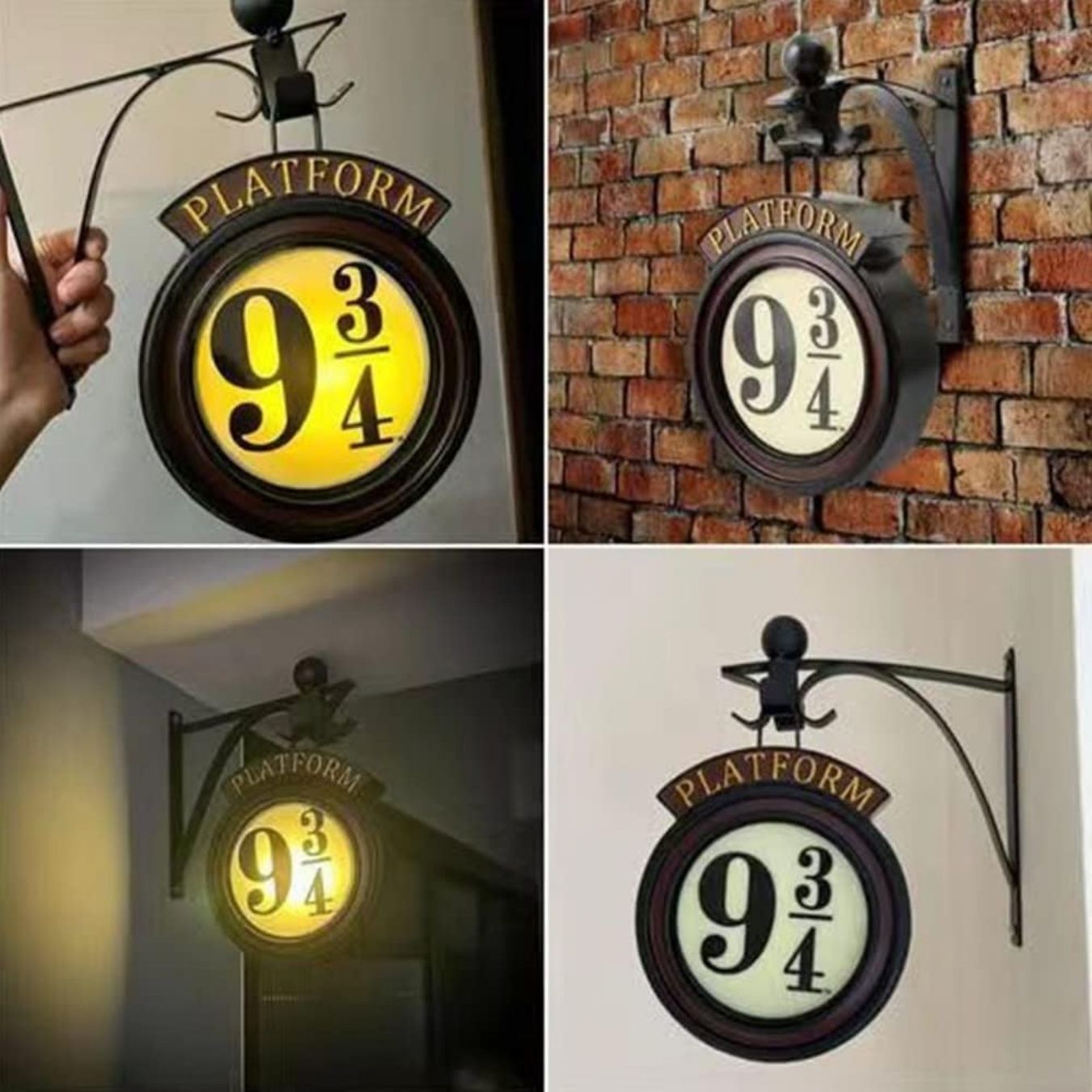 Platform 9 3/4 Hanging Wall Lamp (15 x 19 cm) | Harry Potter