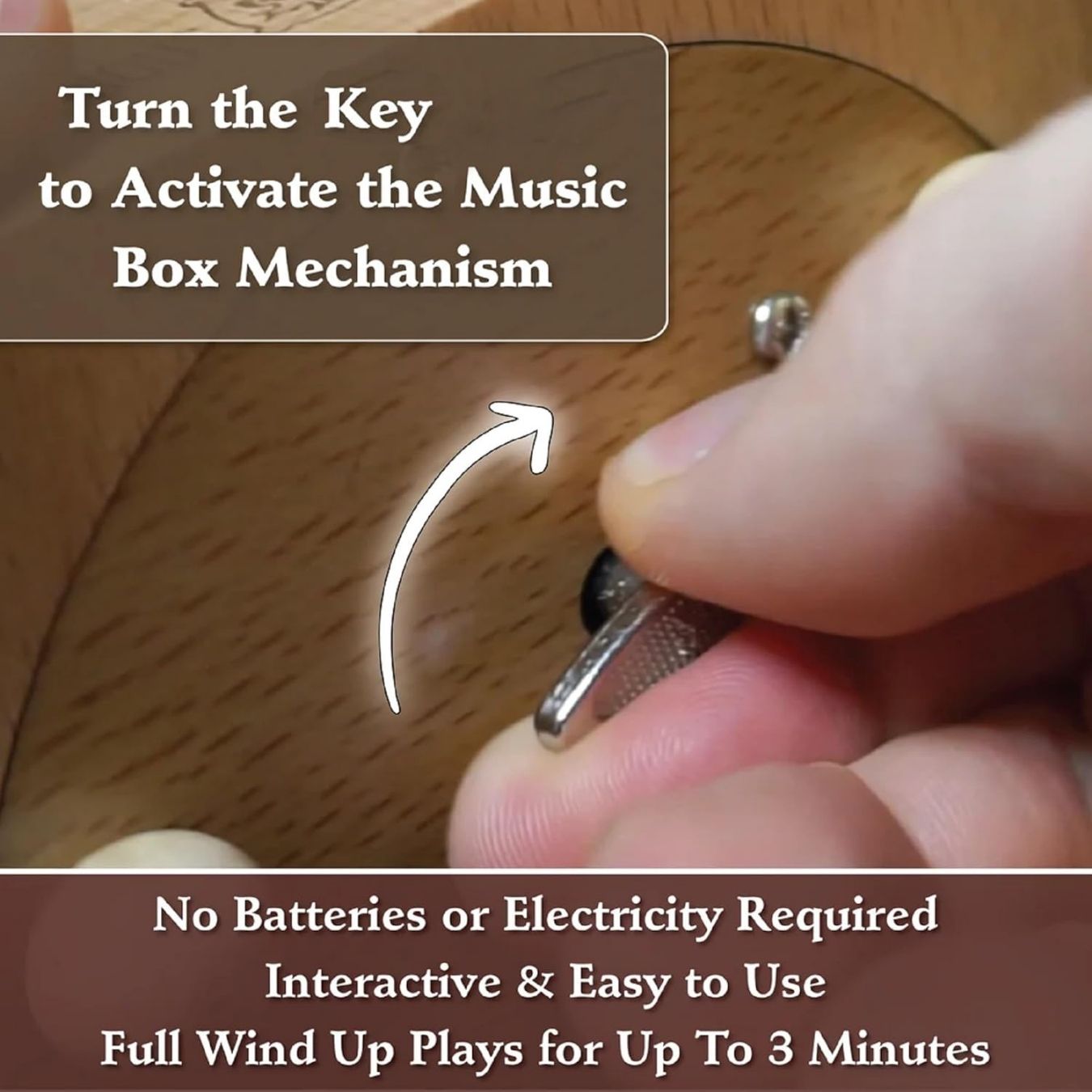 Ballerina on Piano - Dancing on Piano with Auto-wind Music Box