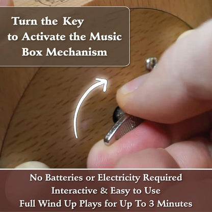 Ballerina on Piano - Dancing on Piano with Auto-wind Music Box