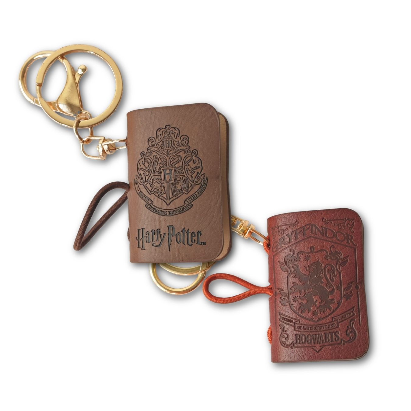 Hogwarts House Embossed Keychain Diary (5 cm) (select variant) | Harry Potter