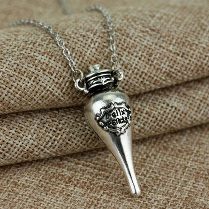 Felix Felicis Potion Bottle Pendant Necklace -Harry Potter