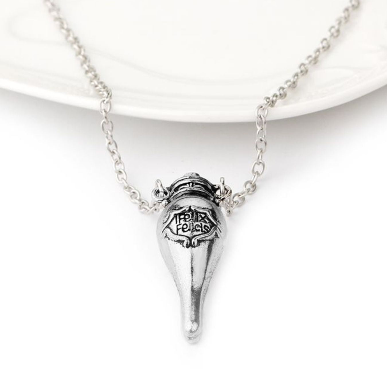 Felix Felicis Potion Bottle Pendant Necklace -Harry Potter