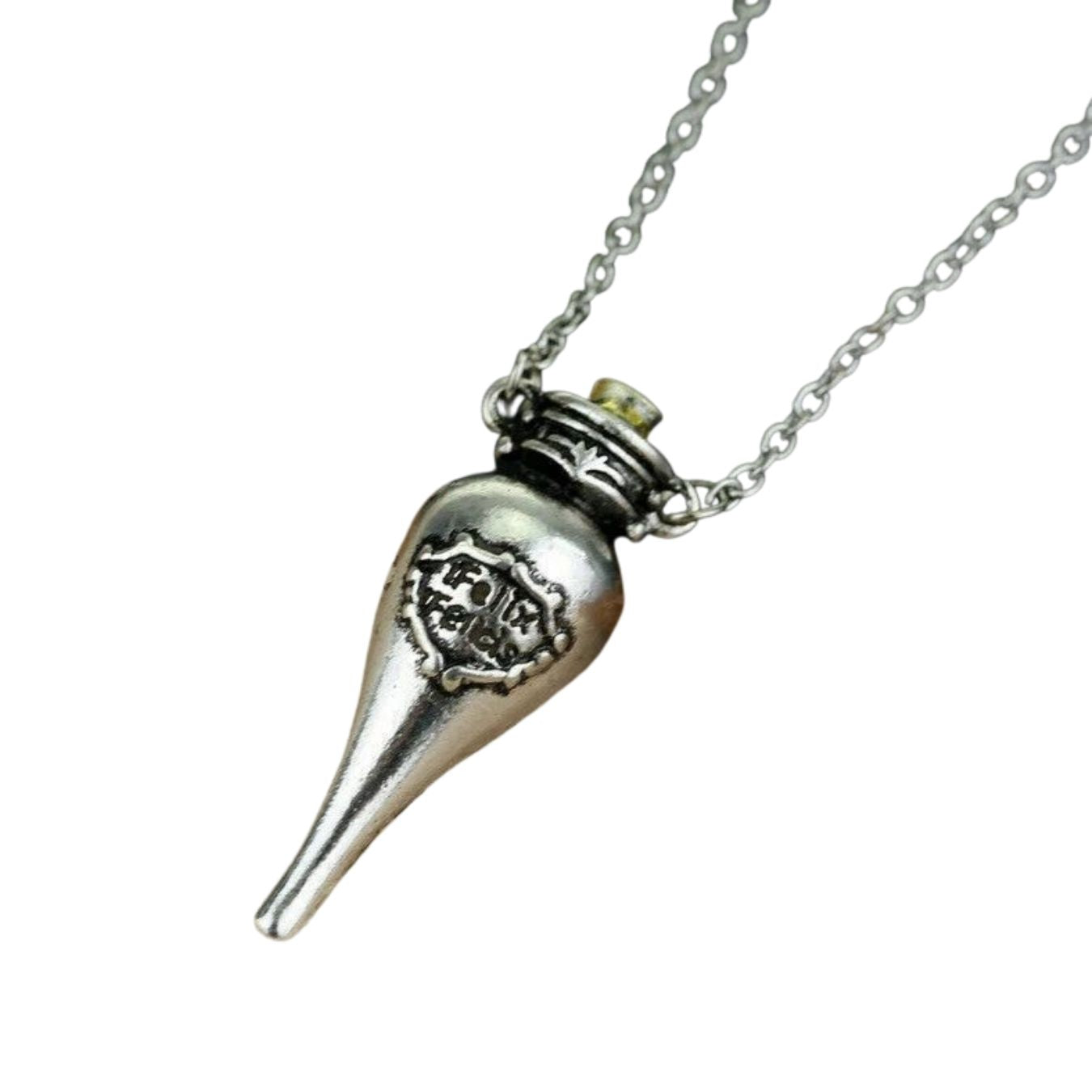 Felix Felicis Potion Bottle Pendant Necklace -Harry Potter