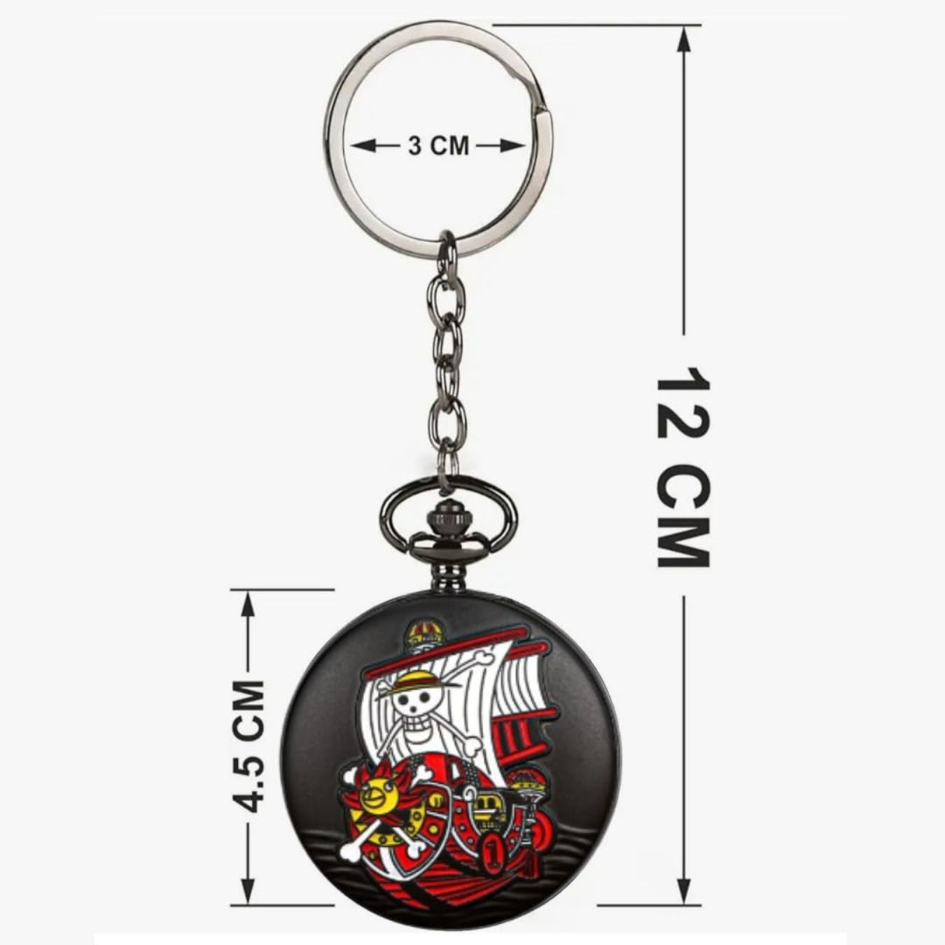 One Piece Metal Pocket Watch (5 cm) (select variant)