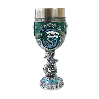 Hogwarts House Goblets (20*9 cm)- Resin with inner steel cup | Harry Potter  (select variant from menu)