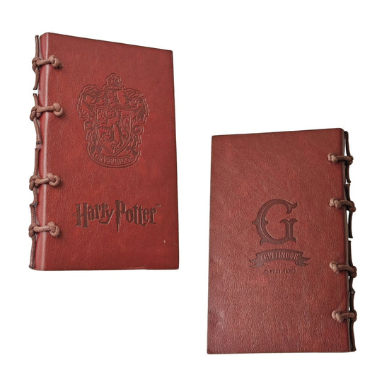 harry potter gryffindor fuax leather bound vintage journal 18 x 11 cm