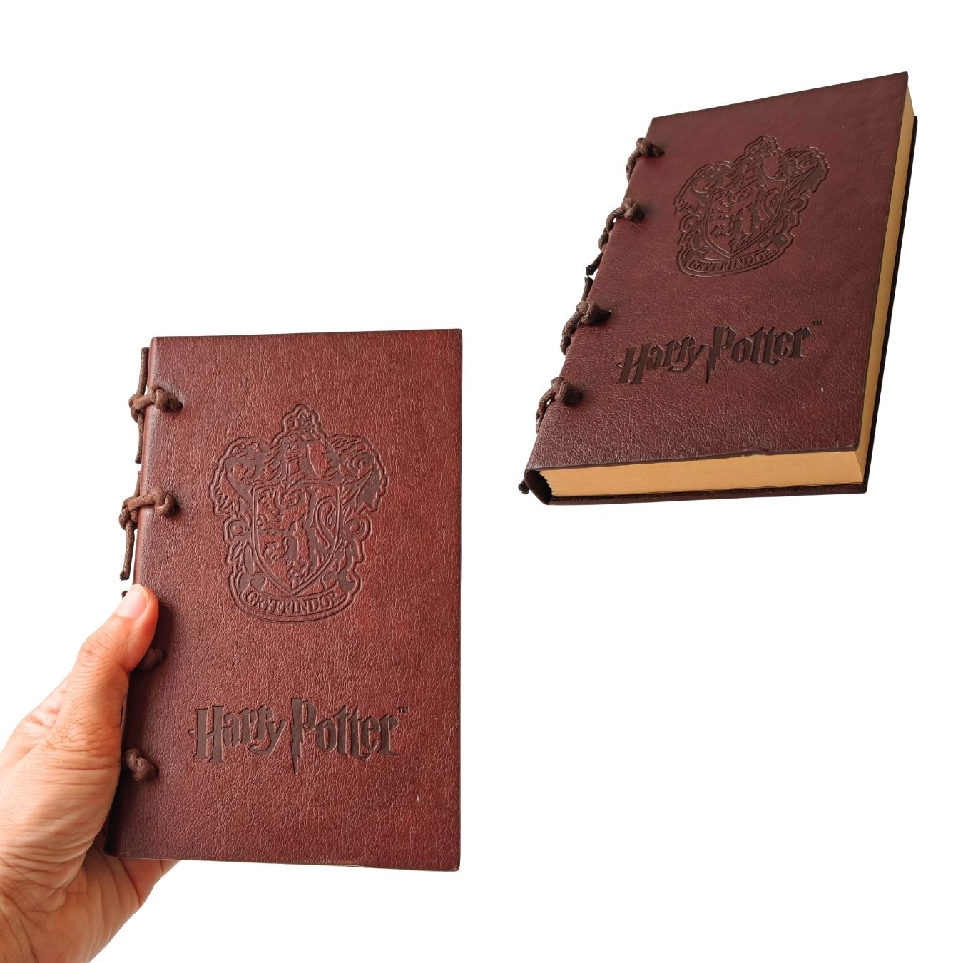 harry potter gryffindor fuax leather bound vintage journal 18 x 11 cm