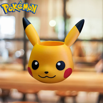 Pikachu Face Penstand / Stationary Organizer / Planter (16 x 16 x 12 cm)