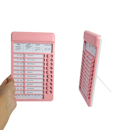 Customizable Daily Habit Tracker & Schedule Board