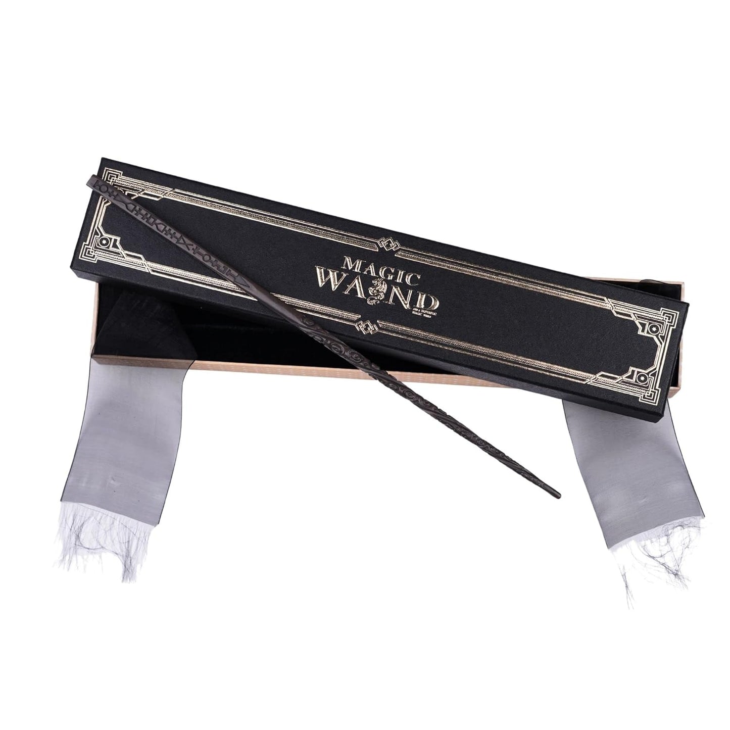 Wizarding Wands (35 cm) - Premium Polyresin & Metal (with gift box)