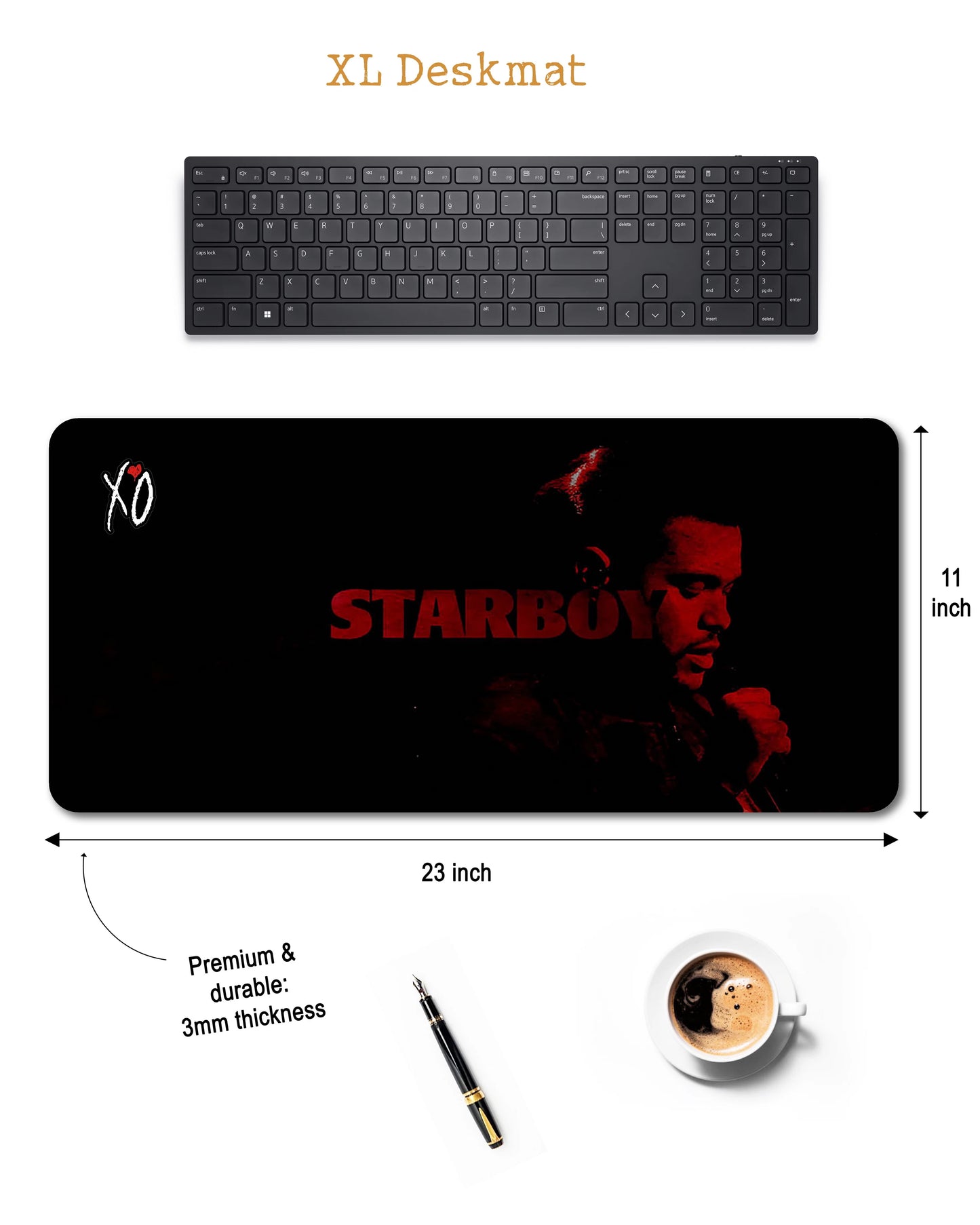 The Weeknd - XXL Deskmat (60x28 cm)