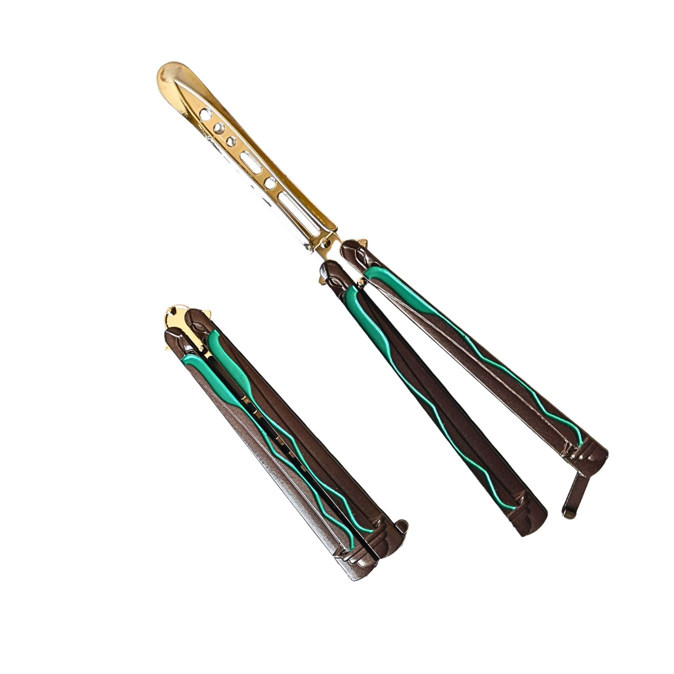 Decorative Anime Butterfly Knife (metal, 18 cm) (select variant from menu)