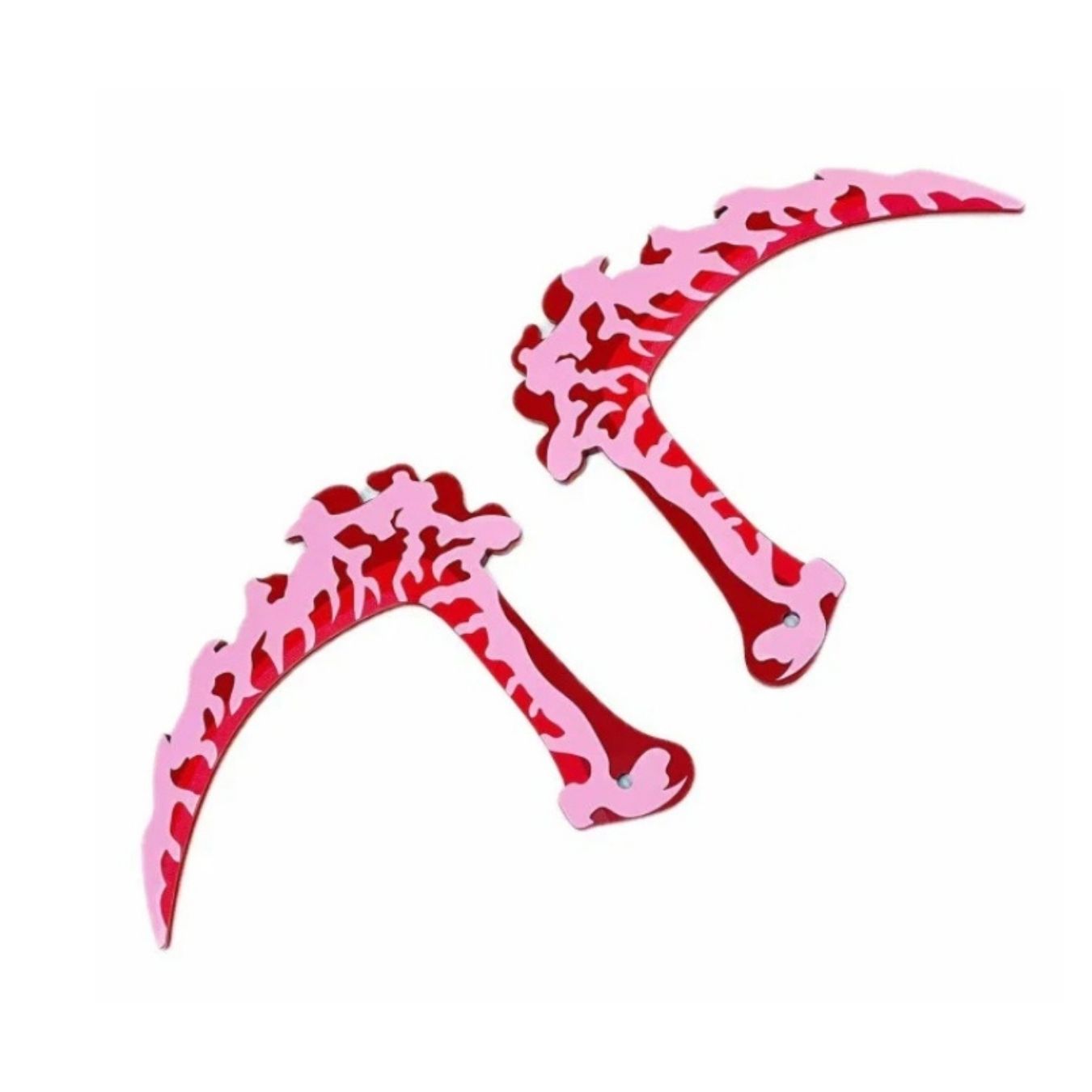 Gyutaro's Blood Sickles (wooden) (set of 2) | Demon Slayer