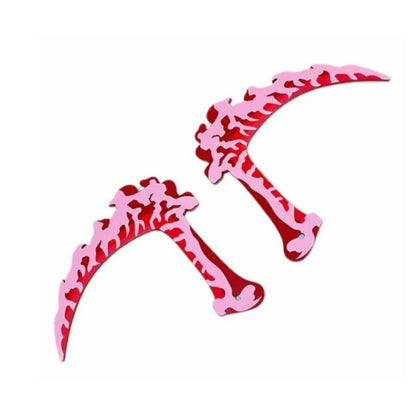 Gyutaro's Blood Sickles (wooden) (set of 2) | Demon Slayer