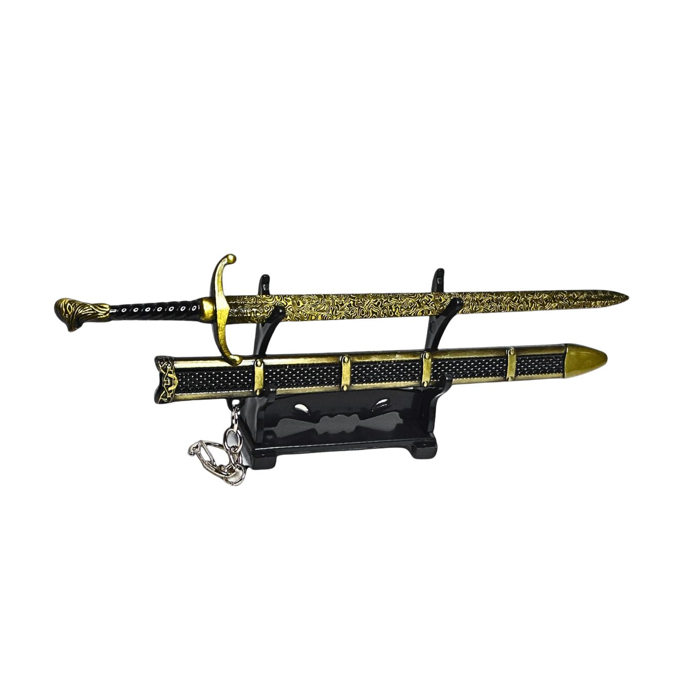 Game of Thrones - Mini Metal Sword with stand  (select variant) (not sharp, 18 cm)