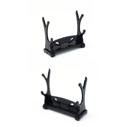 2 piece Mini Katana Stand / Sword (stand lenght - 7 cm, for mini katanas up to 24 cm in length)