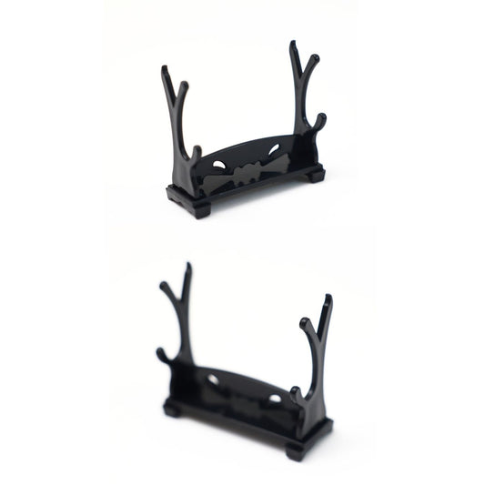 2 piece Mini Katana Stand / Sword (stand lenght - 7 cm, for mini katanas up to 24 cm in length)