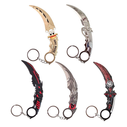 Metal Karambit Keyring (15 cm, not sharp)