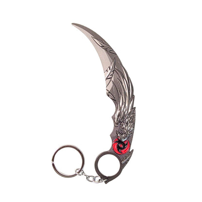 Metal Karambit Keyring (15 cm, not sharp)