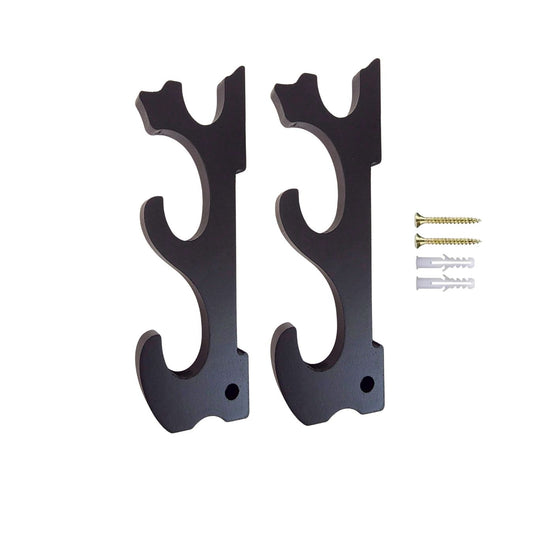 3 Layer Wooden Katana Stand for Wall / Door Mounting