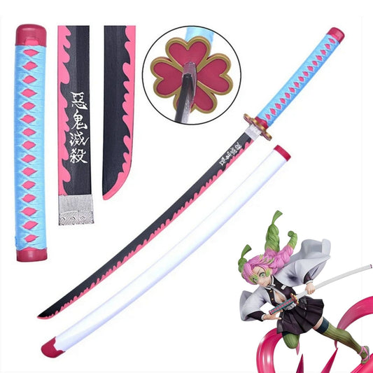 Mitsuri Kanroji Katana | Demon Slayer | Wooden (no sharp edge) Life-sized - 104 cm #129