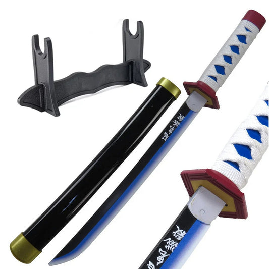 Giyu PVC Blade Katana 42cm (with stand)