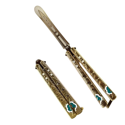Decorative Anime Butterfly Knife (metal, 18 cm) (select variant from menu)