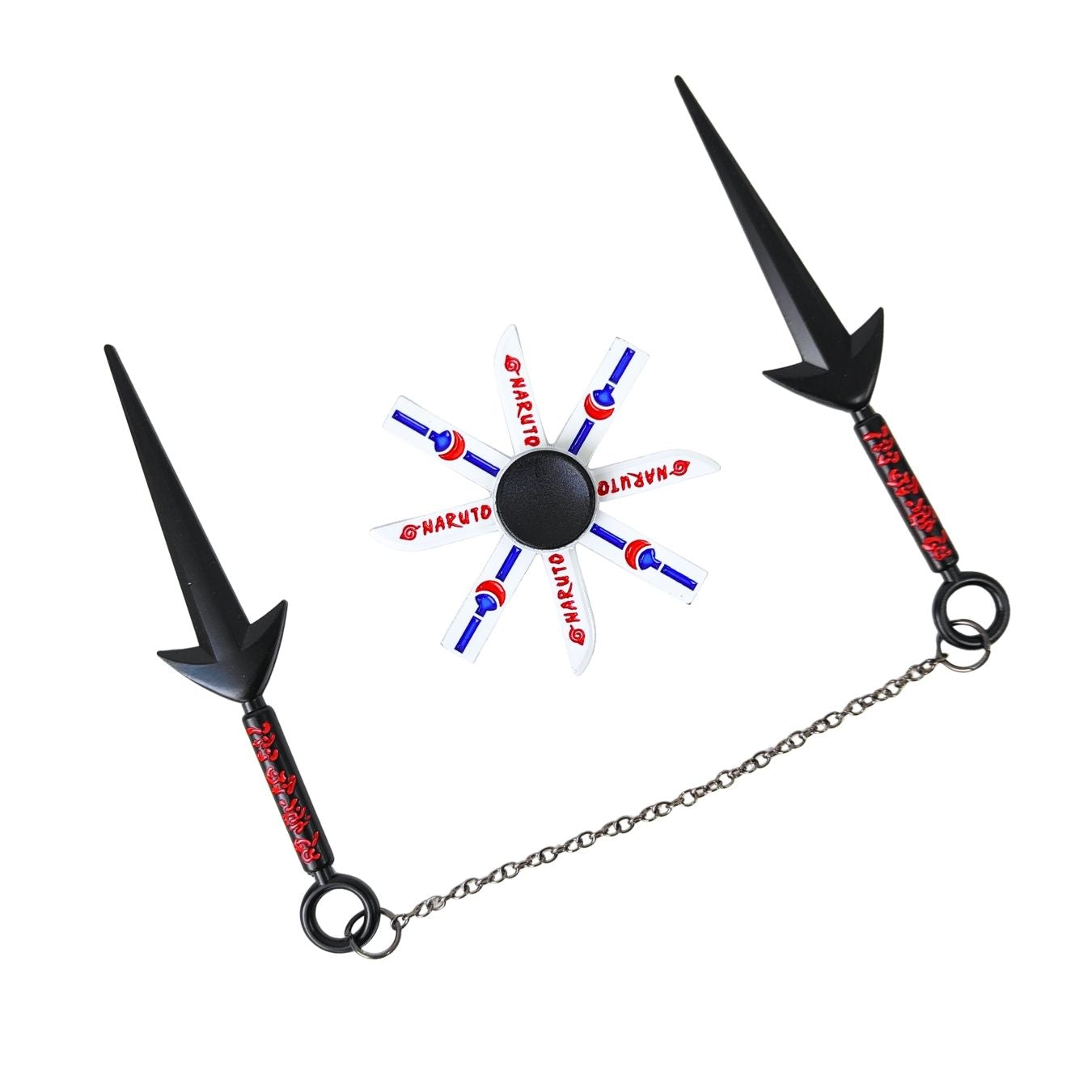 Double Kunai with Spinner | Naruto
