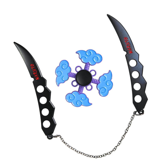 Double Kunai with Spinner | Naruto
