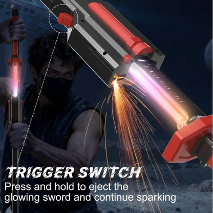 Sparking Katana/ Sword (80 cm) with RBG lighting, Smoke & Sound effects for Cosplay