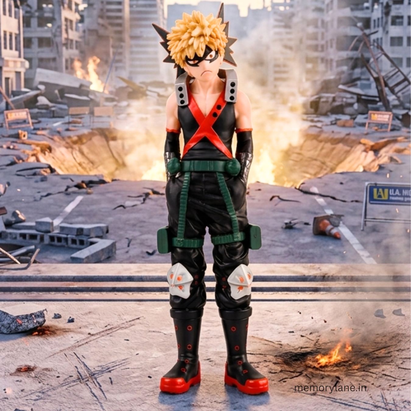 Katsuki Bakugo Hero Suit Action Figure (17 cm) | My Hero Academia