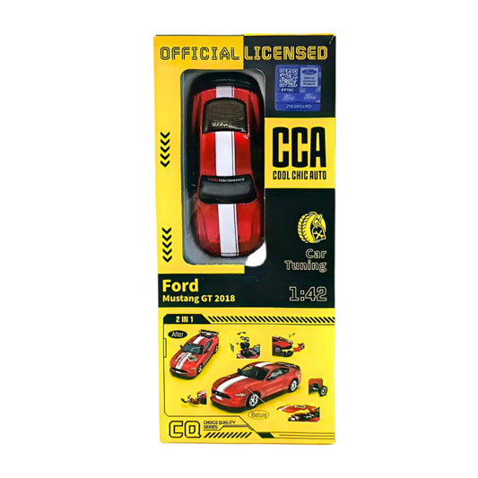 Ford Mustang GT 2018 Diecast Car Model (1:42 Scale)