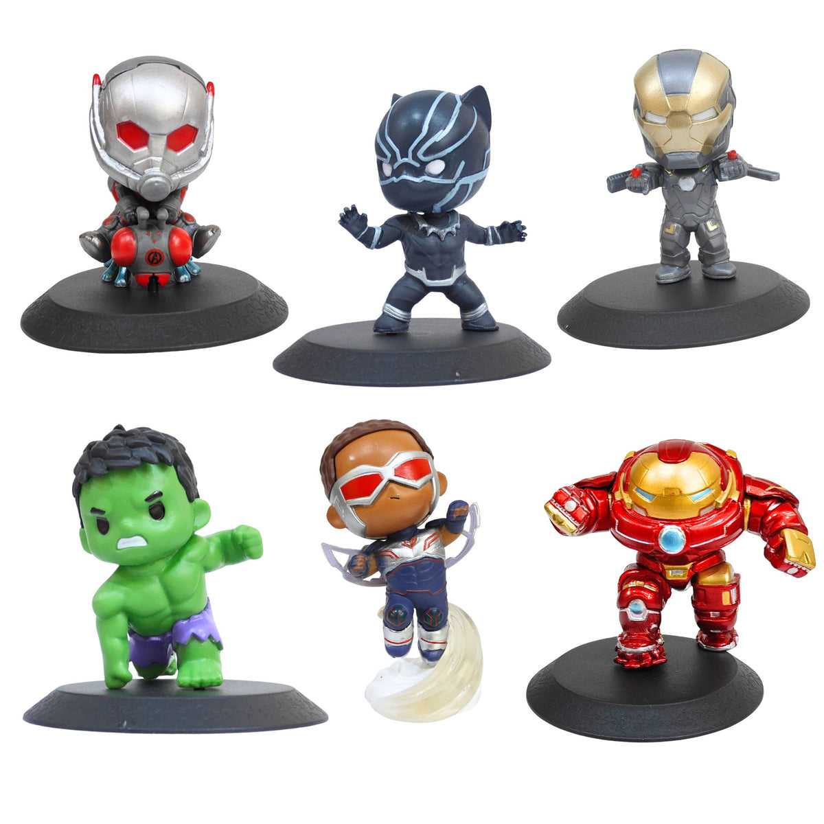 Avengers Assemble Chibi Figures Set of 6 (6 cm)