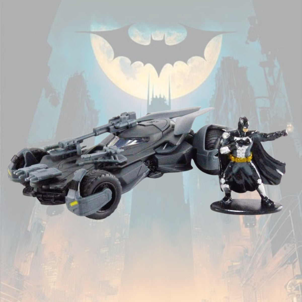 Jada Toys DC Justice League Batmobile with Batman (1:32 Scale)