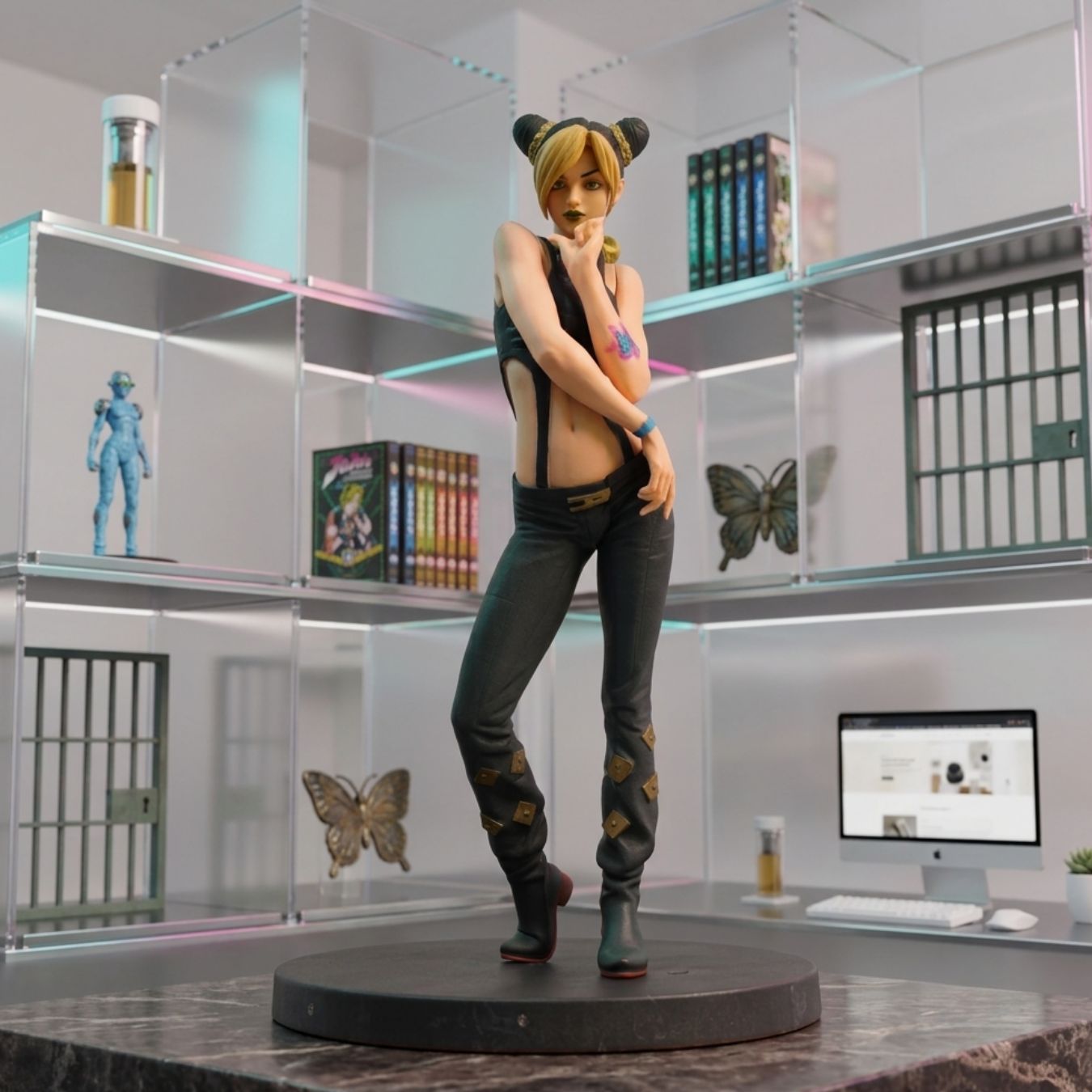 Stone Ocean - Jolyne Cujoh Collectible Figure (15 cm)| JoJo's Bizarre Adventure
