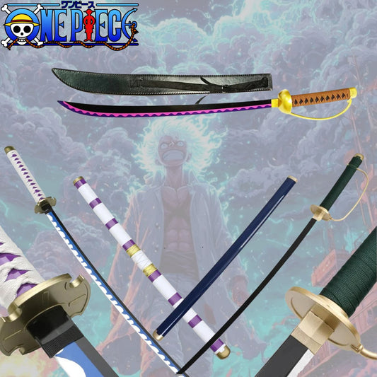 One Piece Katana Collection- Wooden (no sharp edge) (select variant)