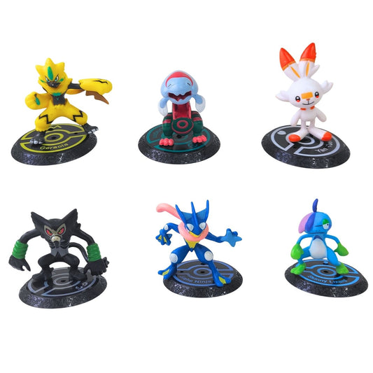 Pokemon Trainers -  (4-8 cm) (set of 6)